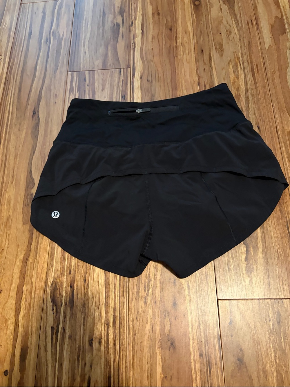Lululemon Speed Up Black Athletic Shorts - Picture 2 of 4